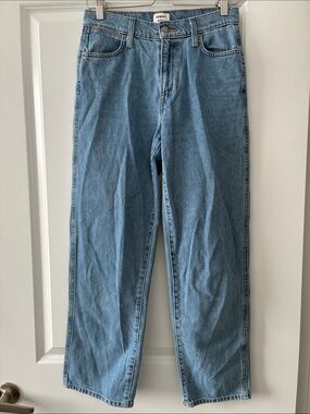 Sunday Best Size 25 Best Mid-Rise Straight Leg Jean - Blue
